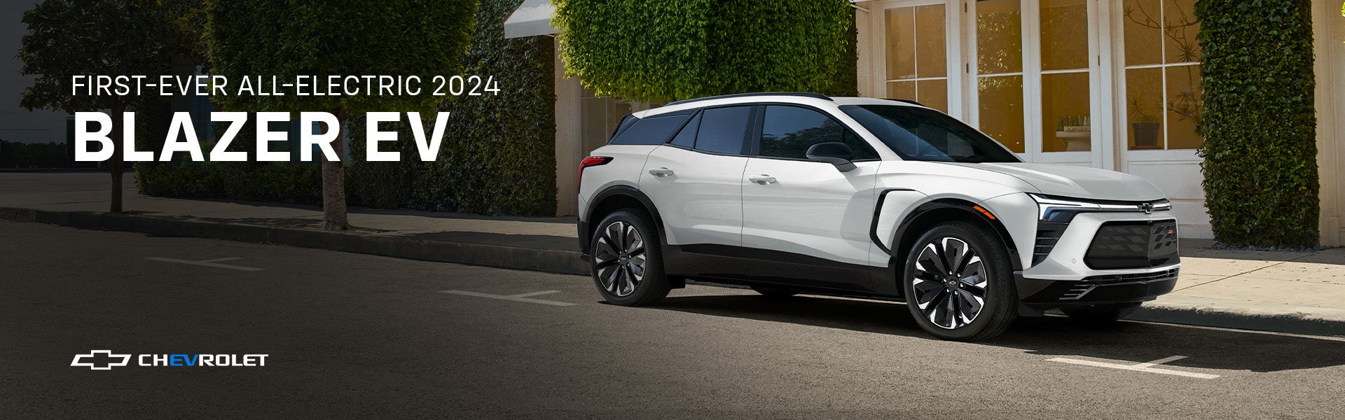 2024 White Blazer EV