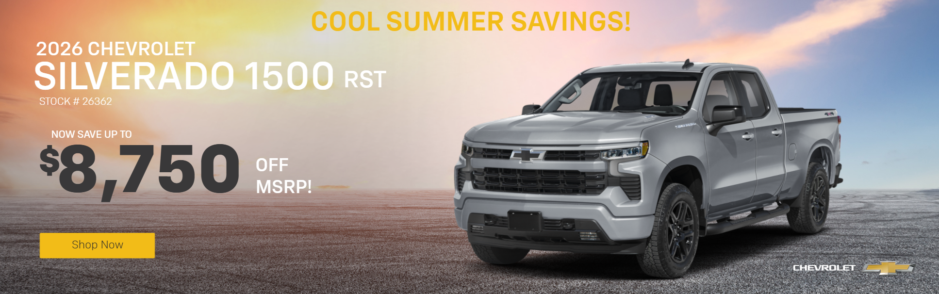 2026 Chevrolet Silverado 1500 RST